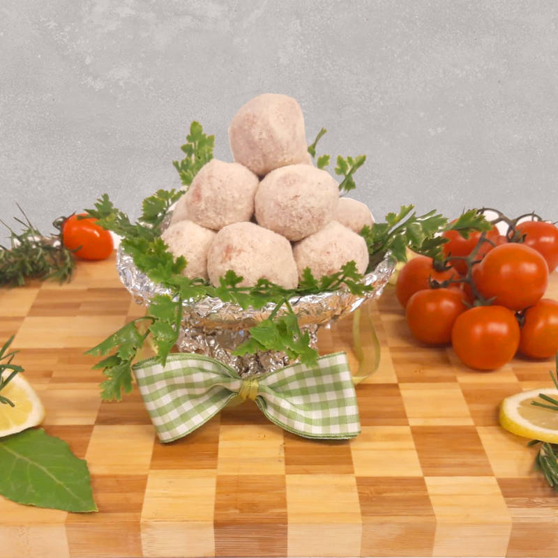 Polpette vitello con mortadella