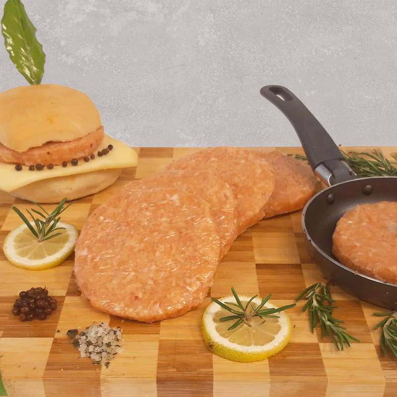 Svizzere di pollo e tacchino