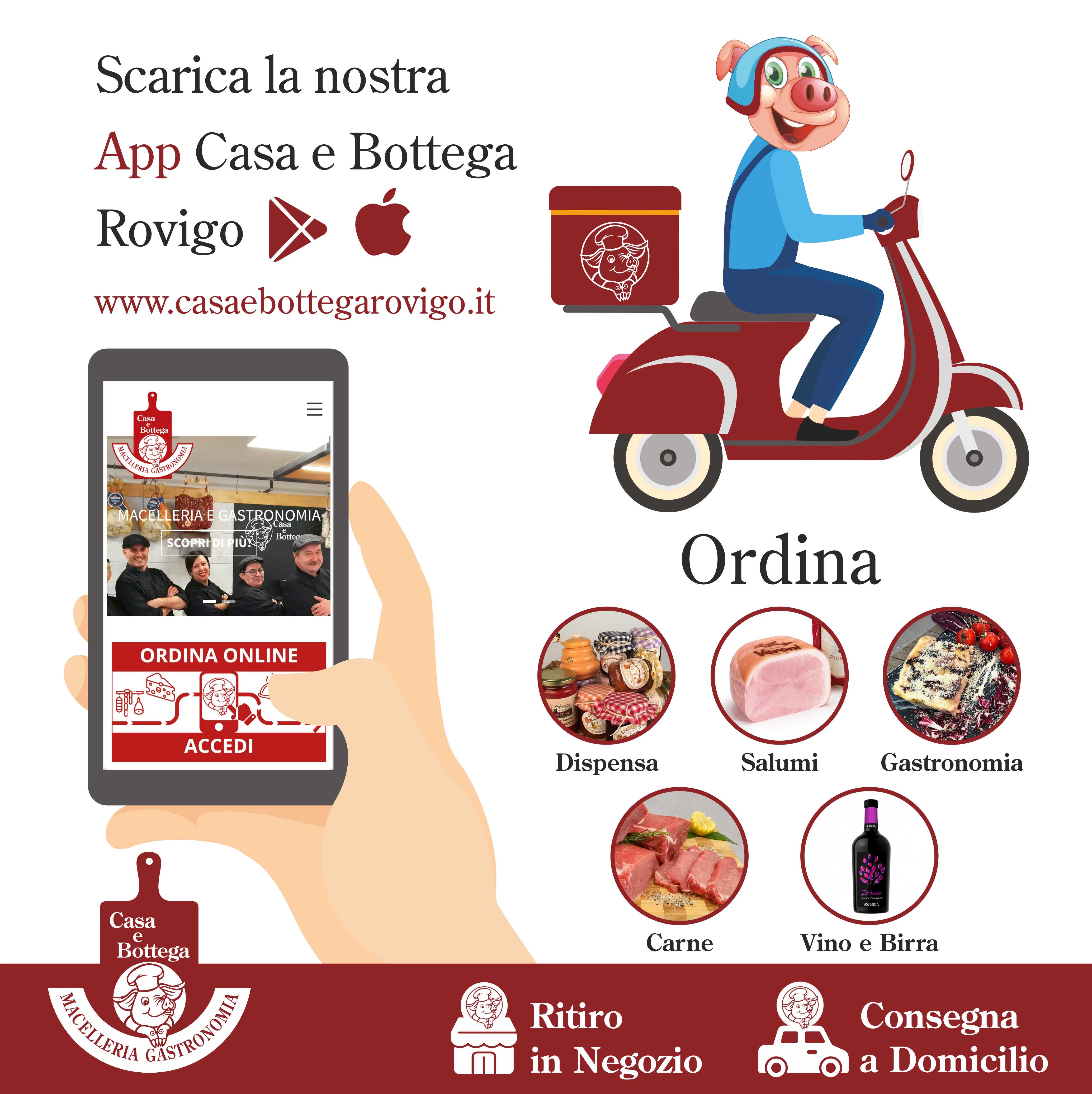 App casa bottega Rovigo