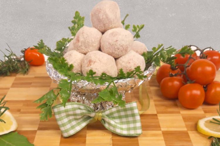 Polpette vitello con mortadella